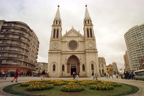Bairro Centro_Praça Tiradentes Catedral Basílica Menor de Nossa Senhora da Luz. Foto: Luiz Costa/SMCS