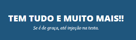 Título Tem tudo e muito mais
