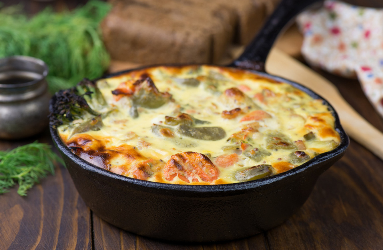 17 receitas super simples e que cabem em uma única frase - fritada vegetariana