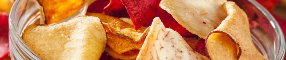 Aprenda a fazer chips naturais para servir como aperitivo