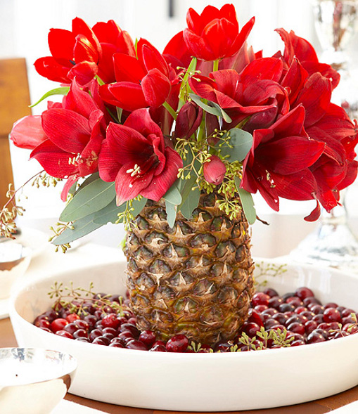 Decoração de Natal: 7 ideias que levam frutas e flores naturais