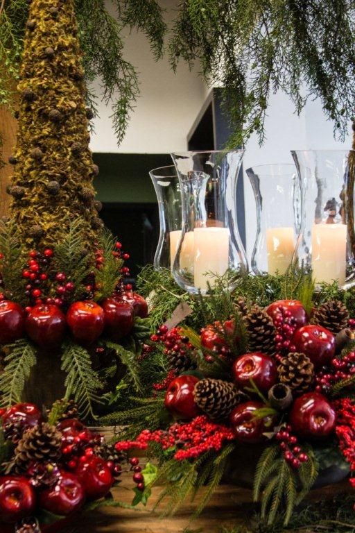 Decoração de Natal: 7 ideias que levam frutas e flores naturais