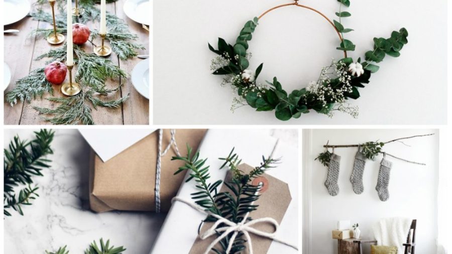 Não gosta de cores nem de brilho? Então se inspire nessas 20 ideias minimalistas de decoração de Natal