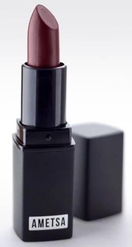 Ametsa maquiagem vegana para todos - blog pitacos e achados - batom vinho matte acetinado