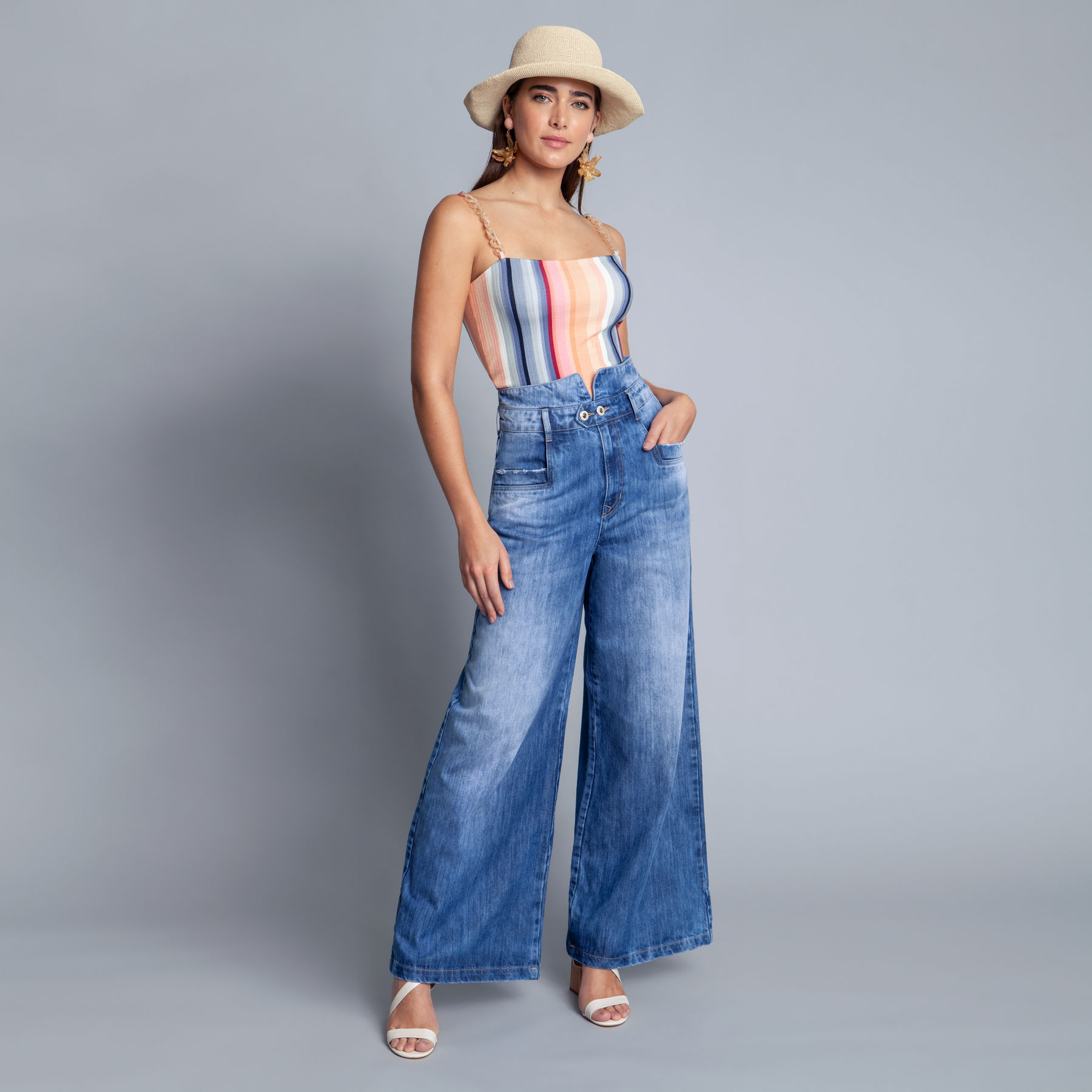 Florida Wide Leg Jeans